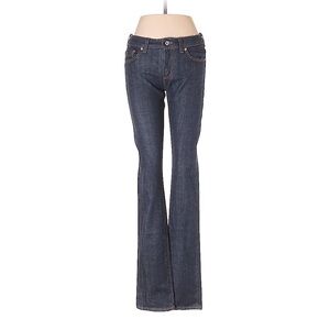 Naked & Famous Denim Blue Flare Wide Leg Jeans